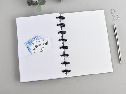Discbound  Planner Notebook - Monthly Weekly (A5)