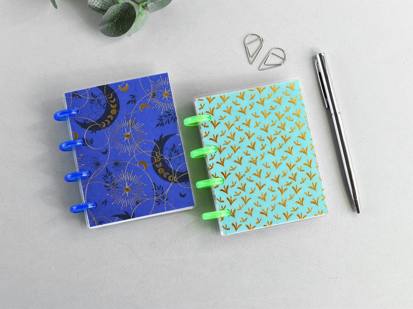 Discbound Mini Planners Notebooks (HP Micro size)