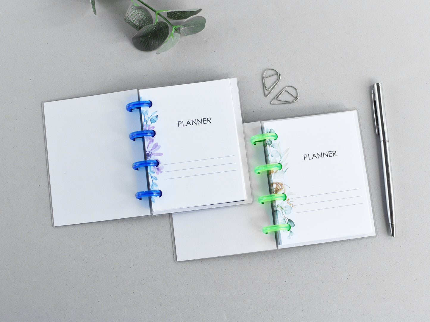 Discbound Mini Planners Notebooks (HP Micro size)