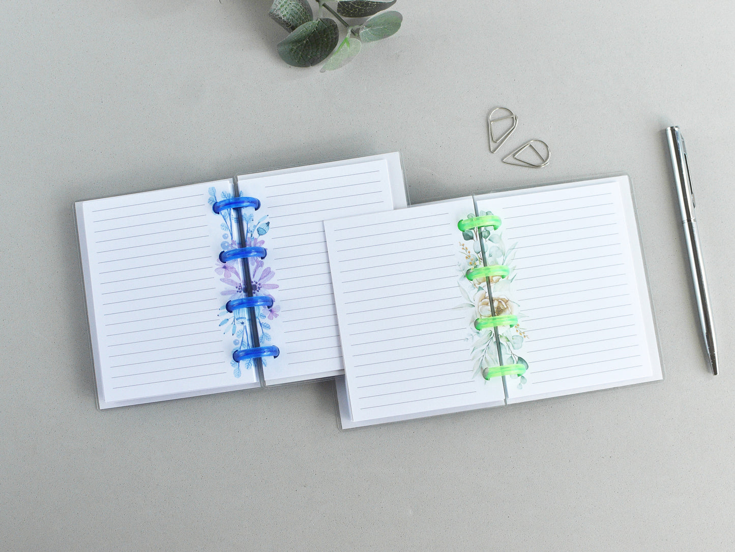 Discbound Mini Planners Notebooks (HP Micro size)