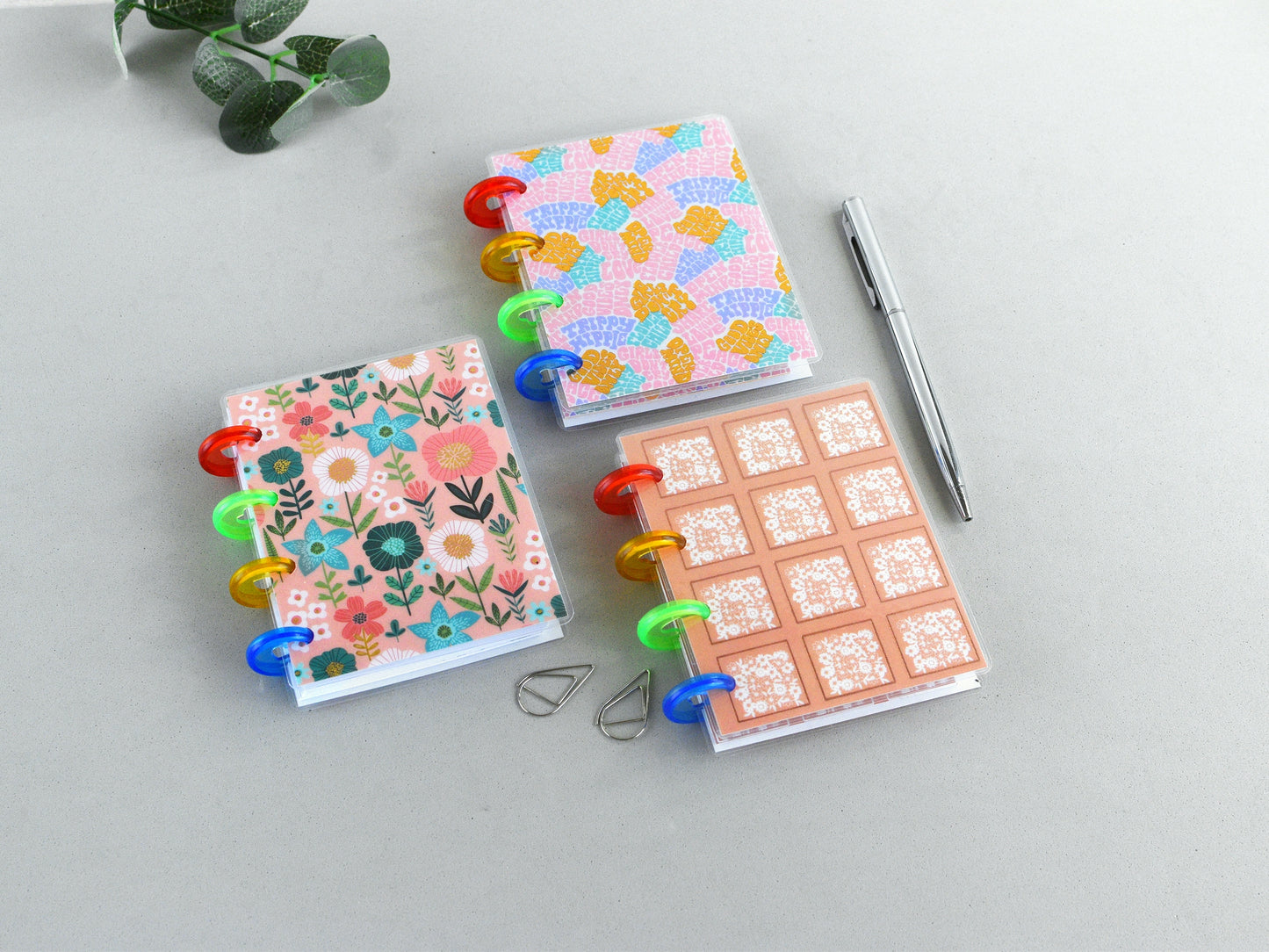 Happ Planner micro with foiled covers