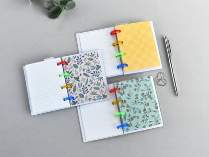 Floral dividers for HP micro notes