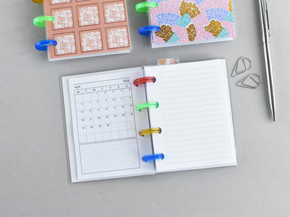 Monthly pages for happy planner micro