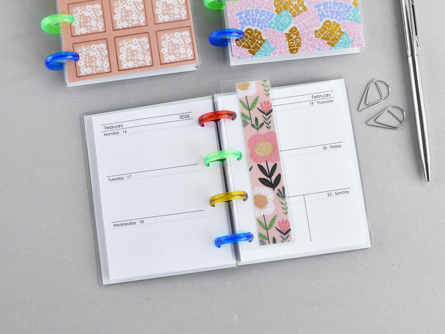 Bookmark for happy planner micro notes