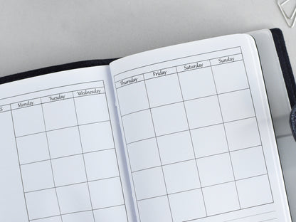 Traveller's Notebook Planner With Inserts (Passport Size)