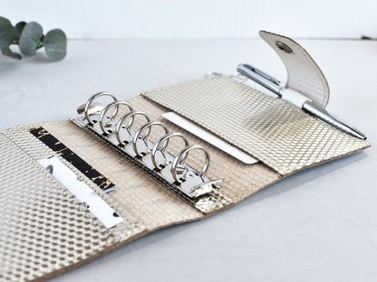 Ring notebook cover