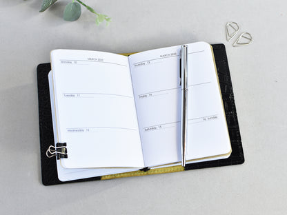 Passport size TN planner, weekly inserts 