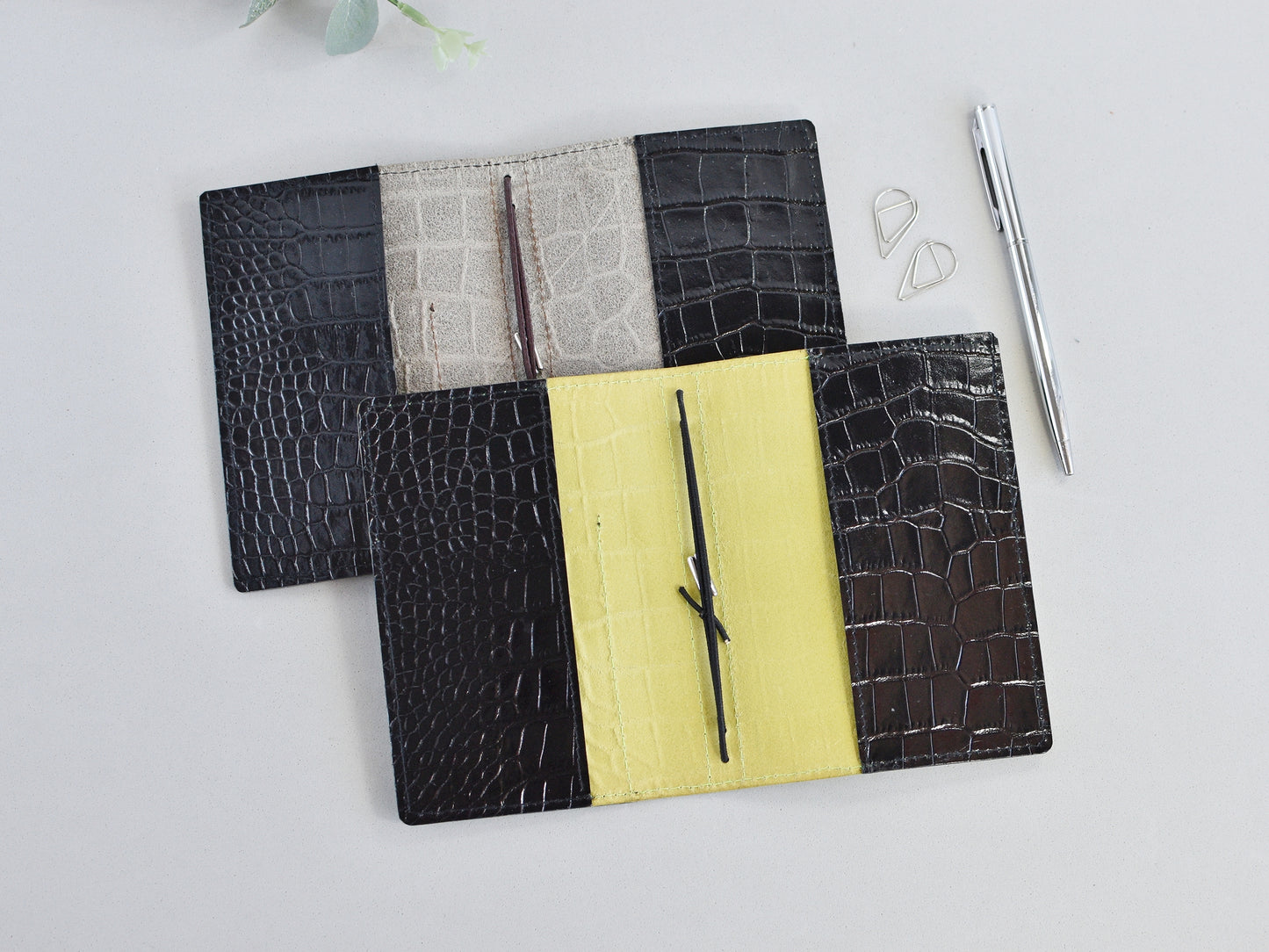 Passport size traveler's Notebook covers
