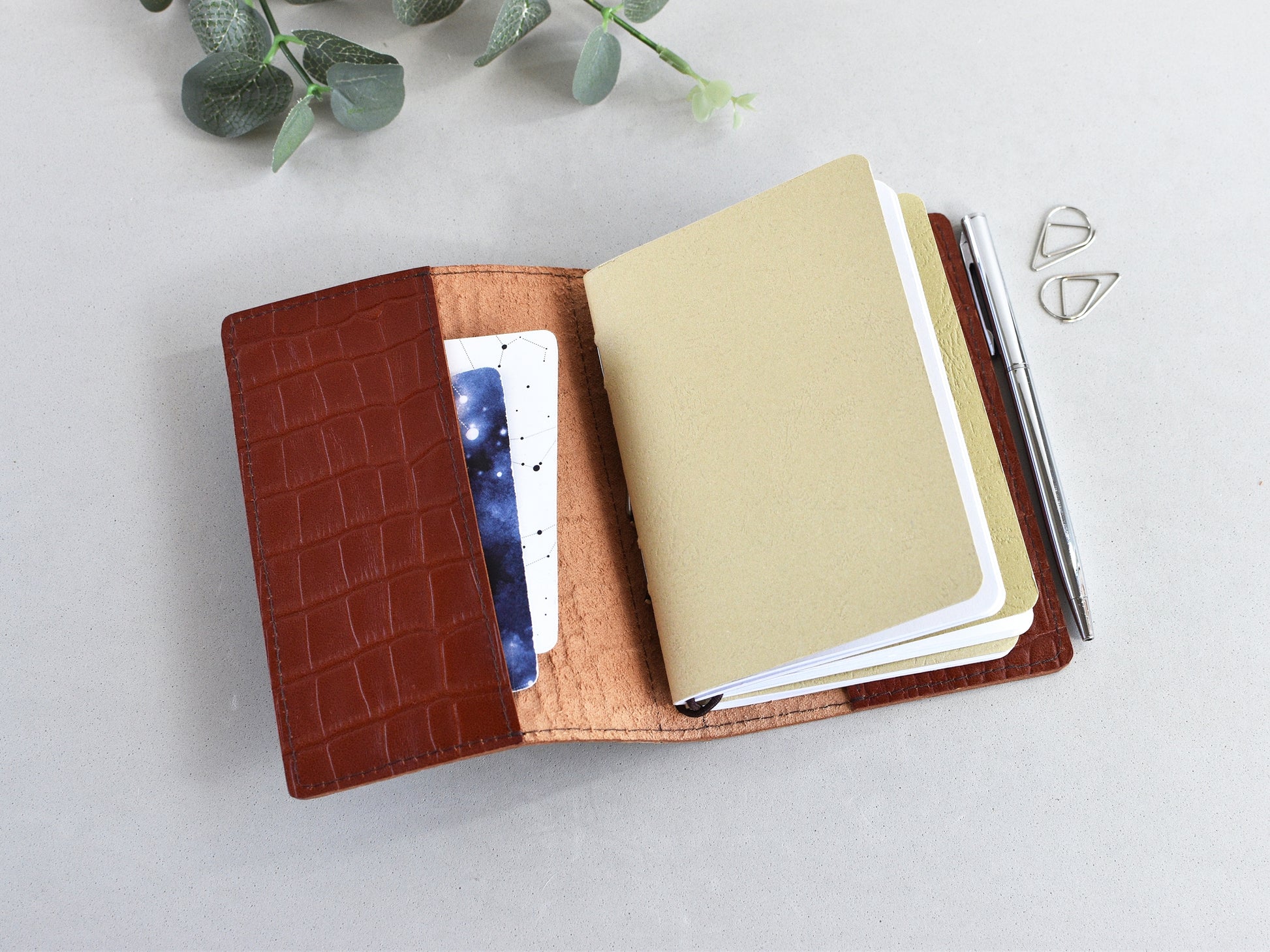 Travellers notebook passport ize with inserts