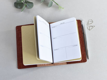 Travellers notebook planner weekly