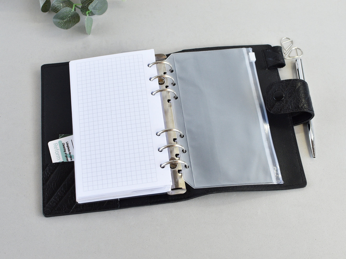 PVC Inserts For Ring Notebooks (A5, Personal, Pocket size)