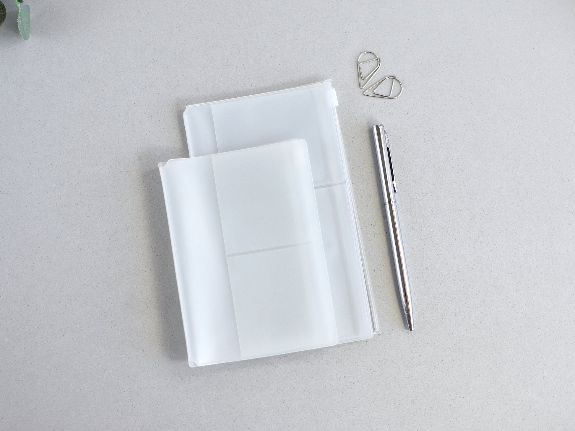 PVC bag for Traveller's Notebook, Personal, Pocket size