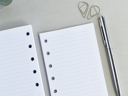 6-Ring Planner Inserts - Monthly And Weekly (Pocket Size) / Pc-11