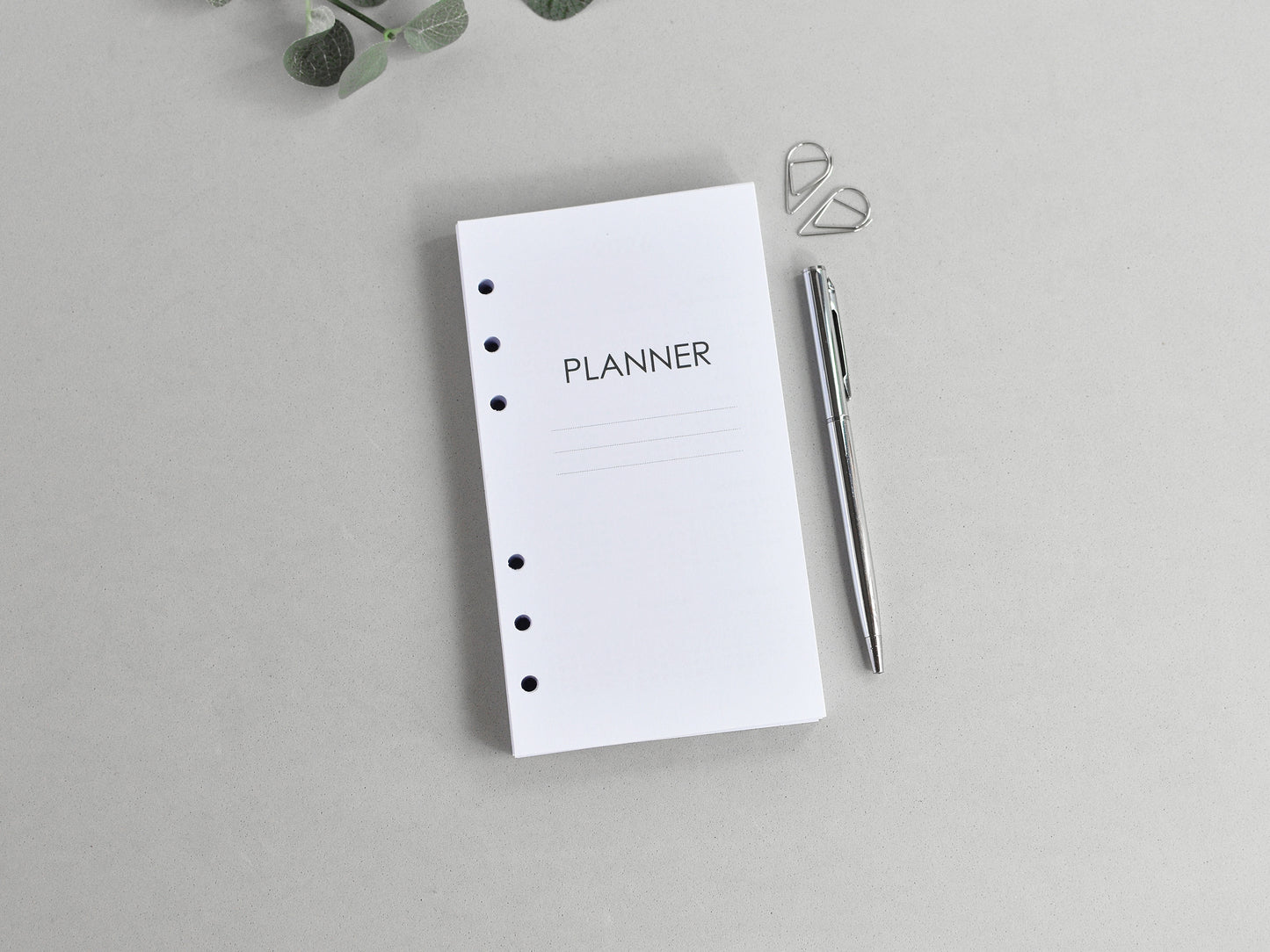 Ring Planner Inserts Bundle - Agenda Refill (Personal Size) / P03