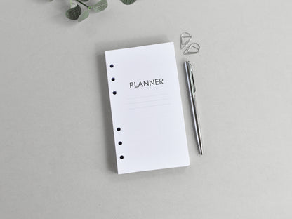 Ring Planner Inserts Bundle - Agenda Refill (Personal Size) / P03