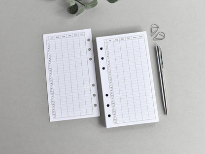 Ring Planner Inserts Bundle - Agenda Refill (Personal Size) / P03