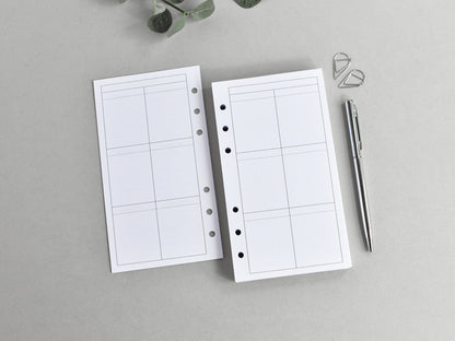 Ring Planner Inserts Bundle - Agenda Refill (Personal Size) / P03
