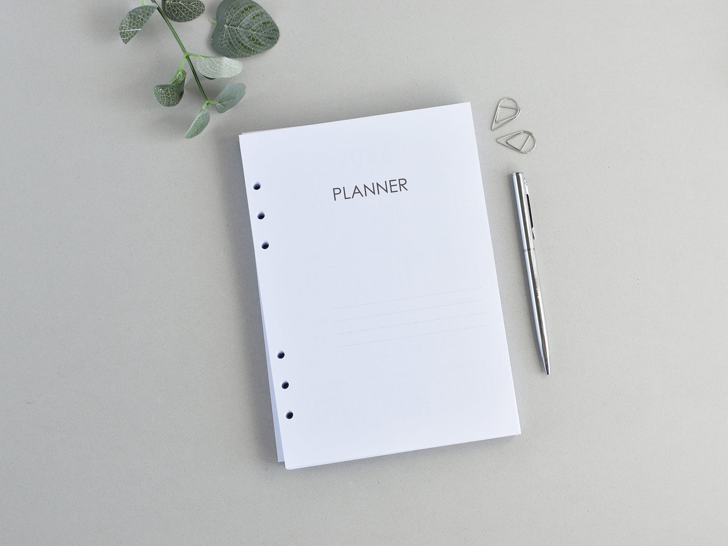 Planner Inserts Bundle Monthly Weekly (A5 Size) / A5-07