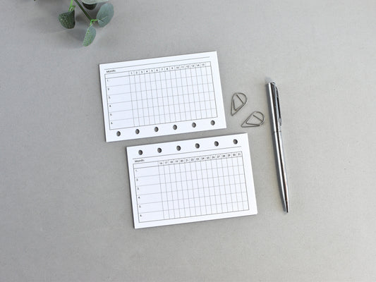Habit tracker for Pocket planner