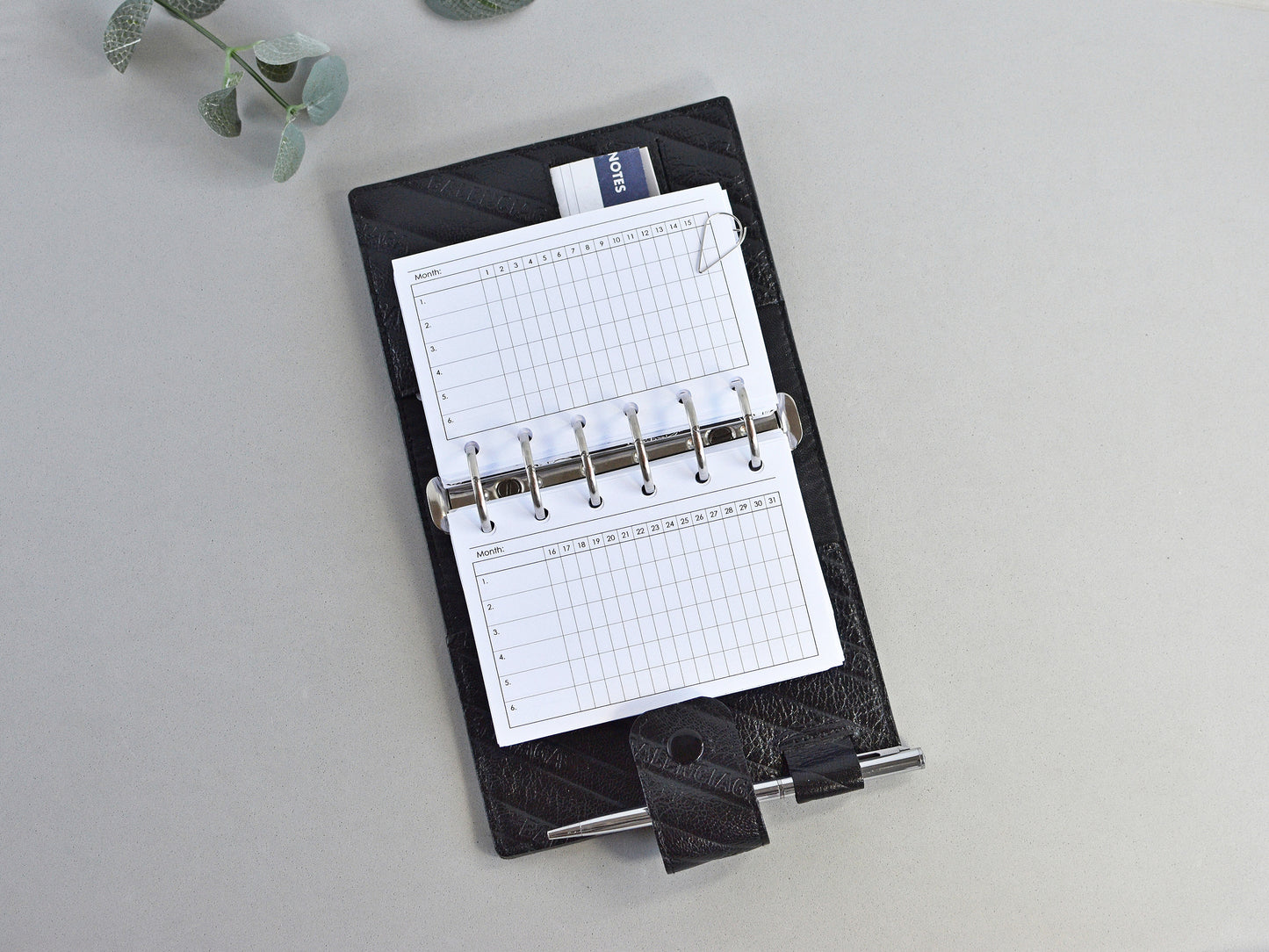 Pocket planner refill