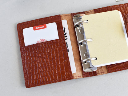 a9 leather notebook