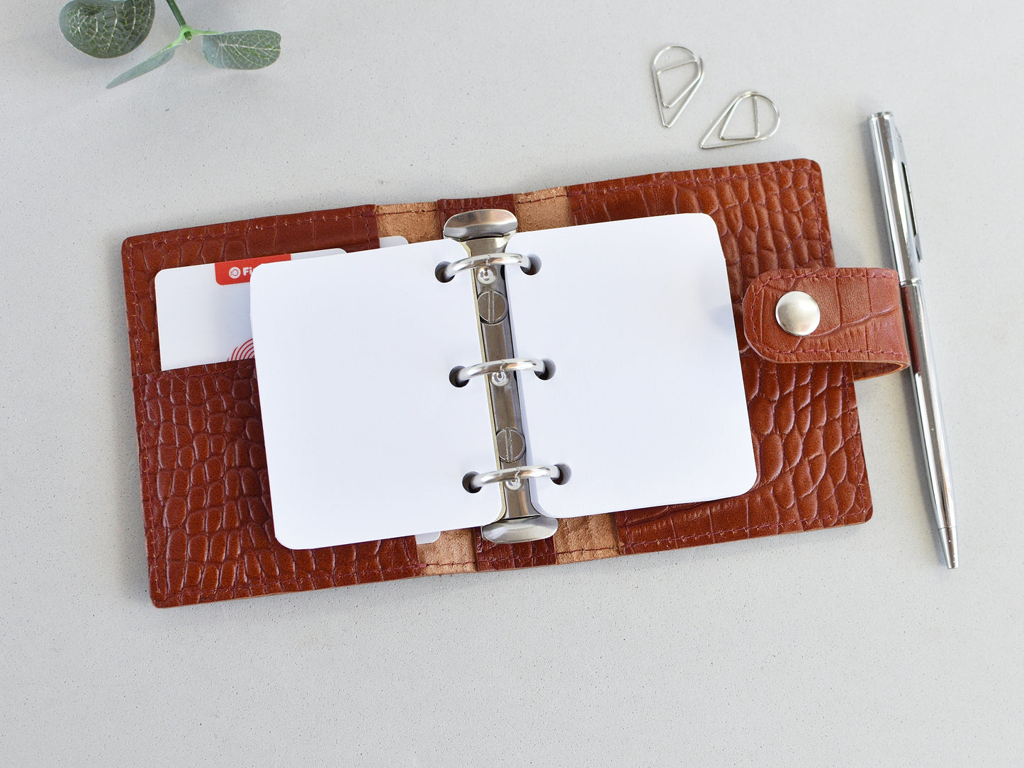 a9 leather journal blank paper