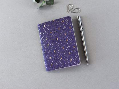 Travelers Notebook Passport size insert foiled cover purple