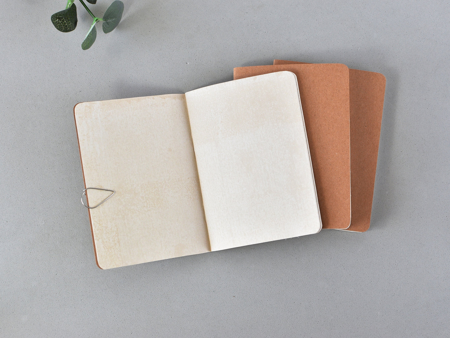 Old paper notebooks
