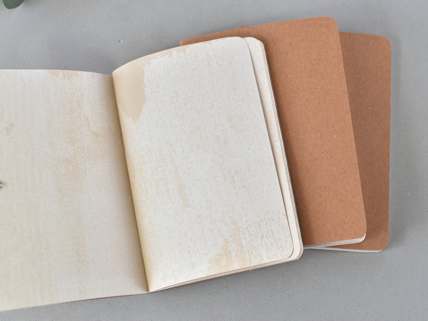 Hand dye paper notebooks