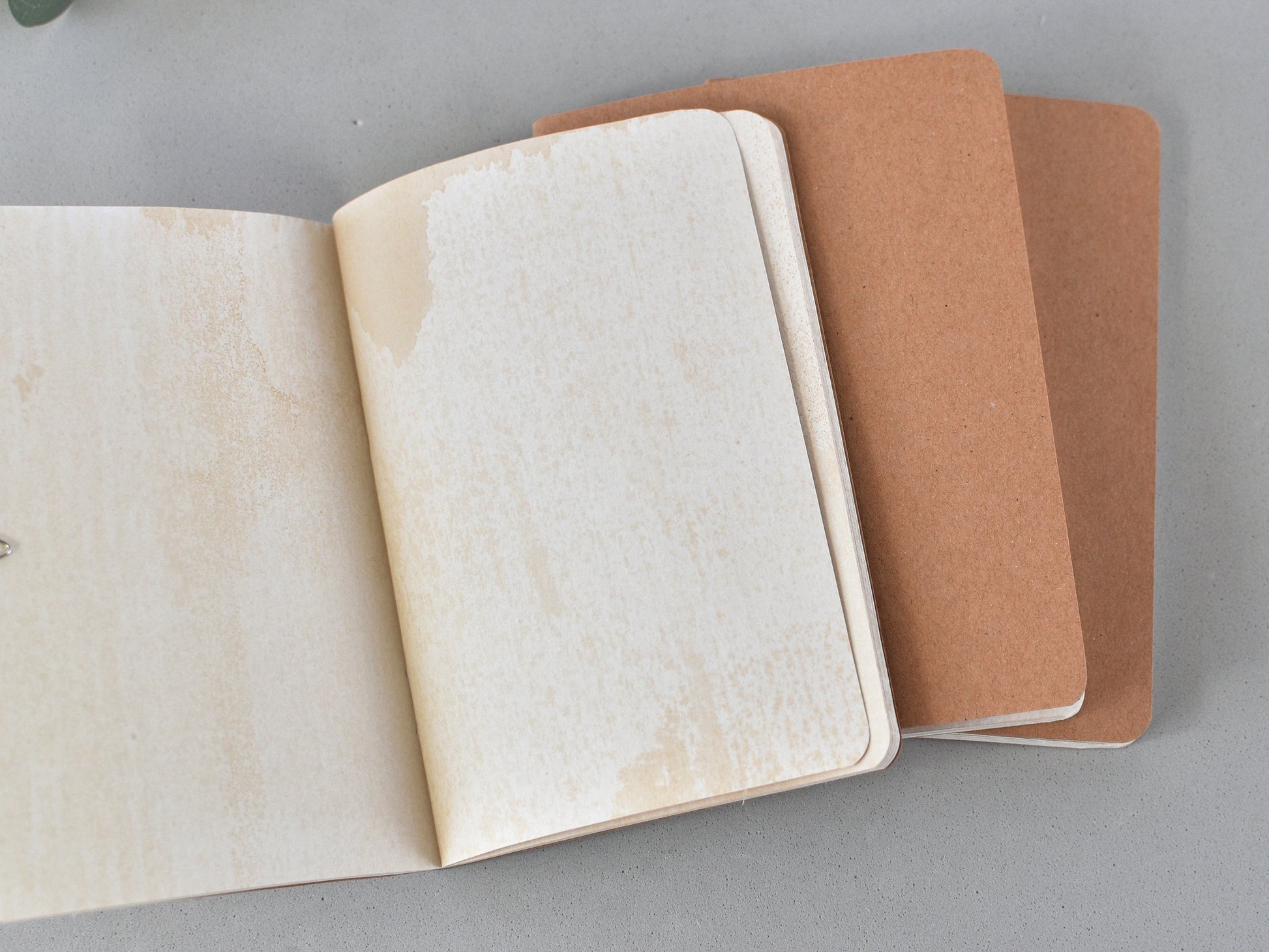 Hand dye paper notebooks