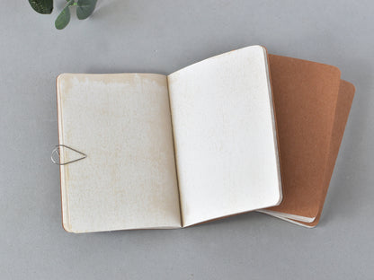 Vintage paper notebook