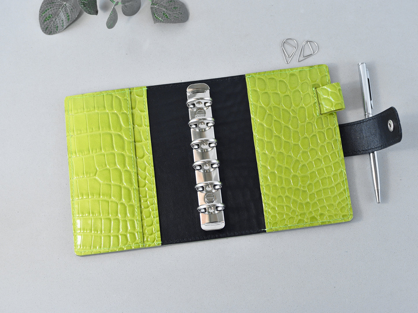6-Ring cover for planner notebook