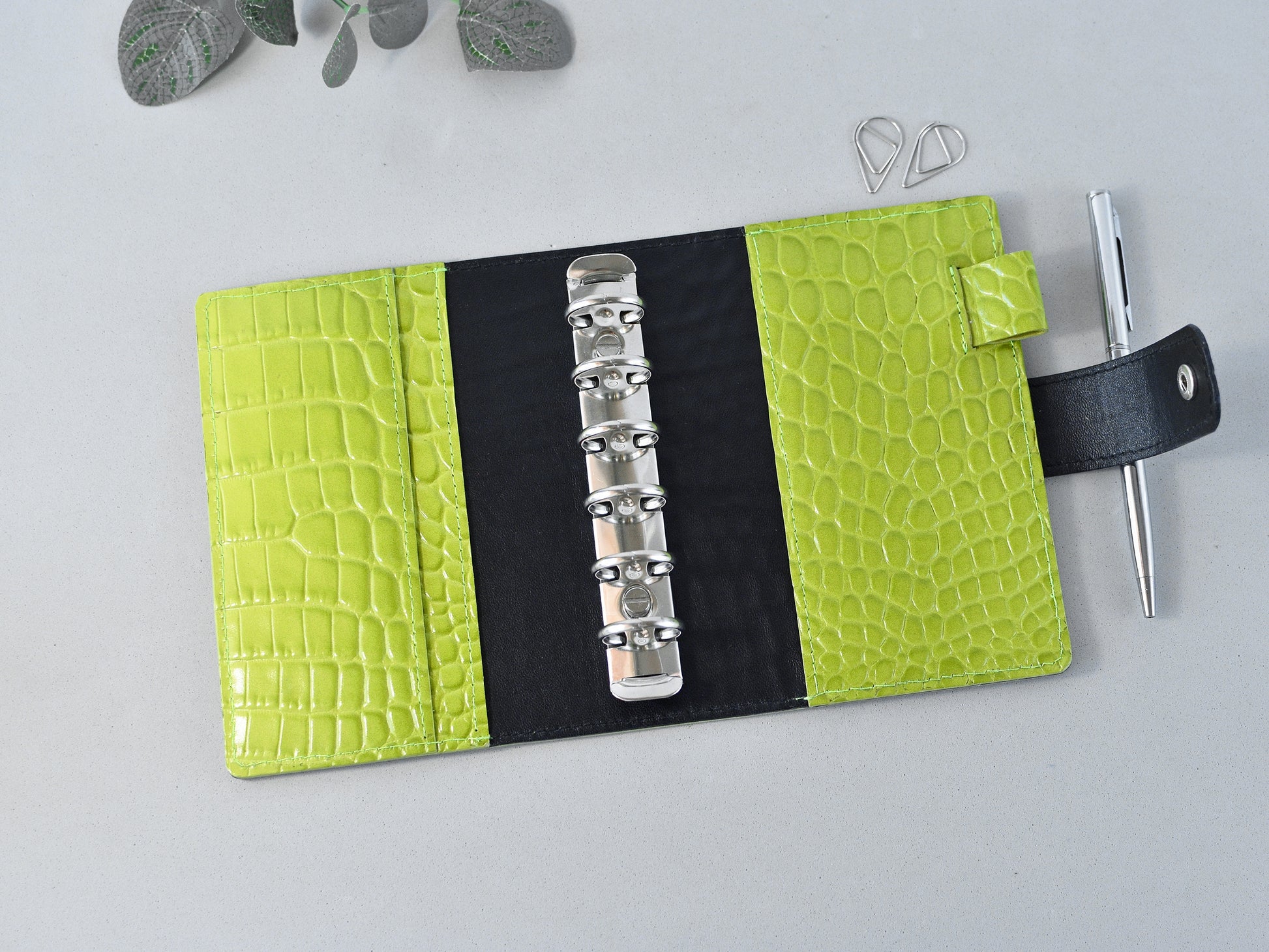 6-Ring cover for planner notebook