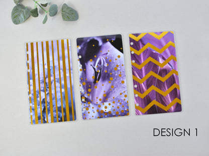 Planner Dashboards - Ring Notebook Foiled Dividers (Personal Size)