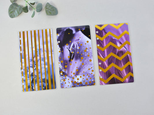 Planner Dashboards - Ring Notebook Foiled Dividers (Personal Size)