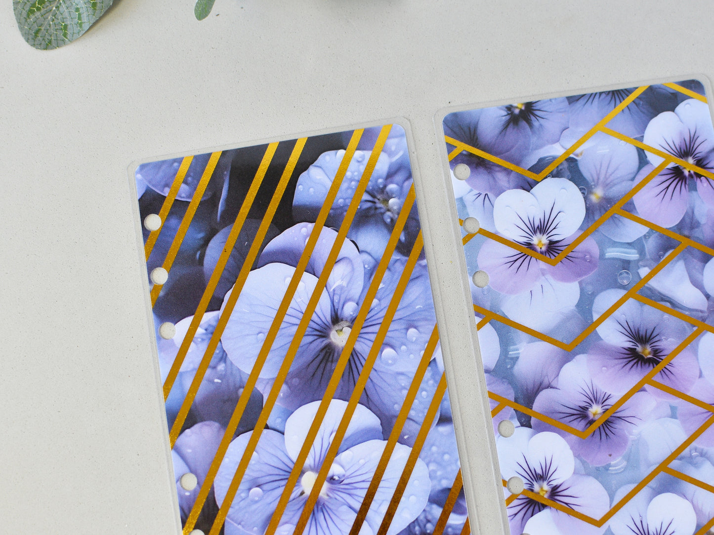Planner Dashboards - Ring Notebook Foiled Dividers (Personal Size)