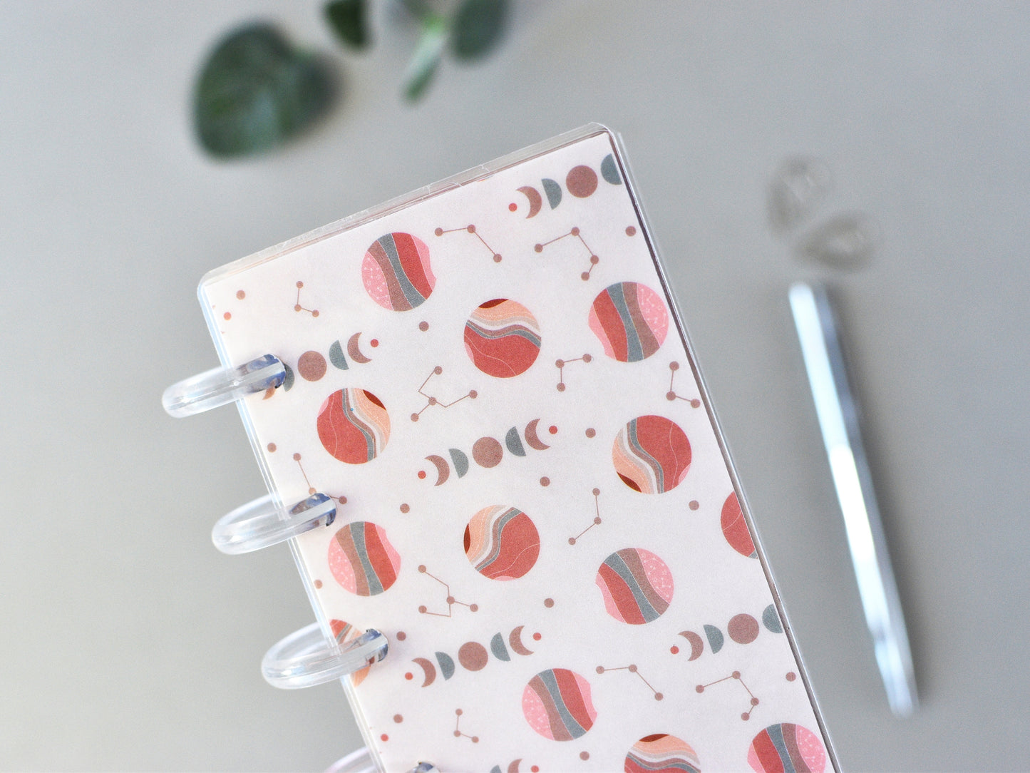Discbound Planner Notebook - Daily Calendar (HP Skinny Mini Size)