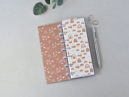 Discbound Planner Notebook - Daily Calendar (HP Skinny Mini Size)