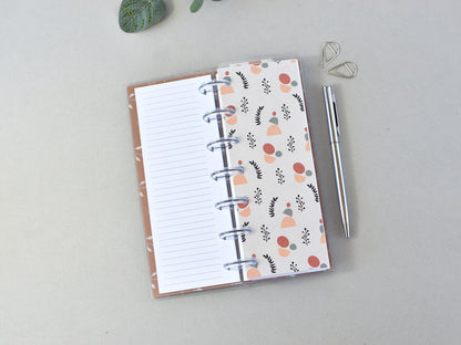 Discbound Planner Notebook - Daily Calendar (HP Skinny Mini Size)