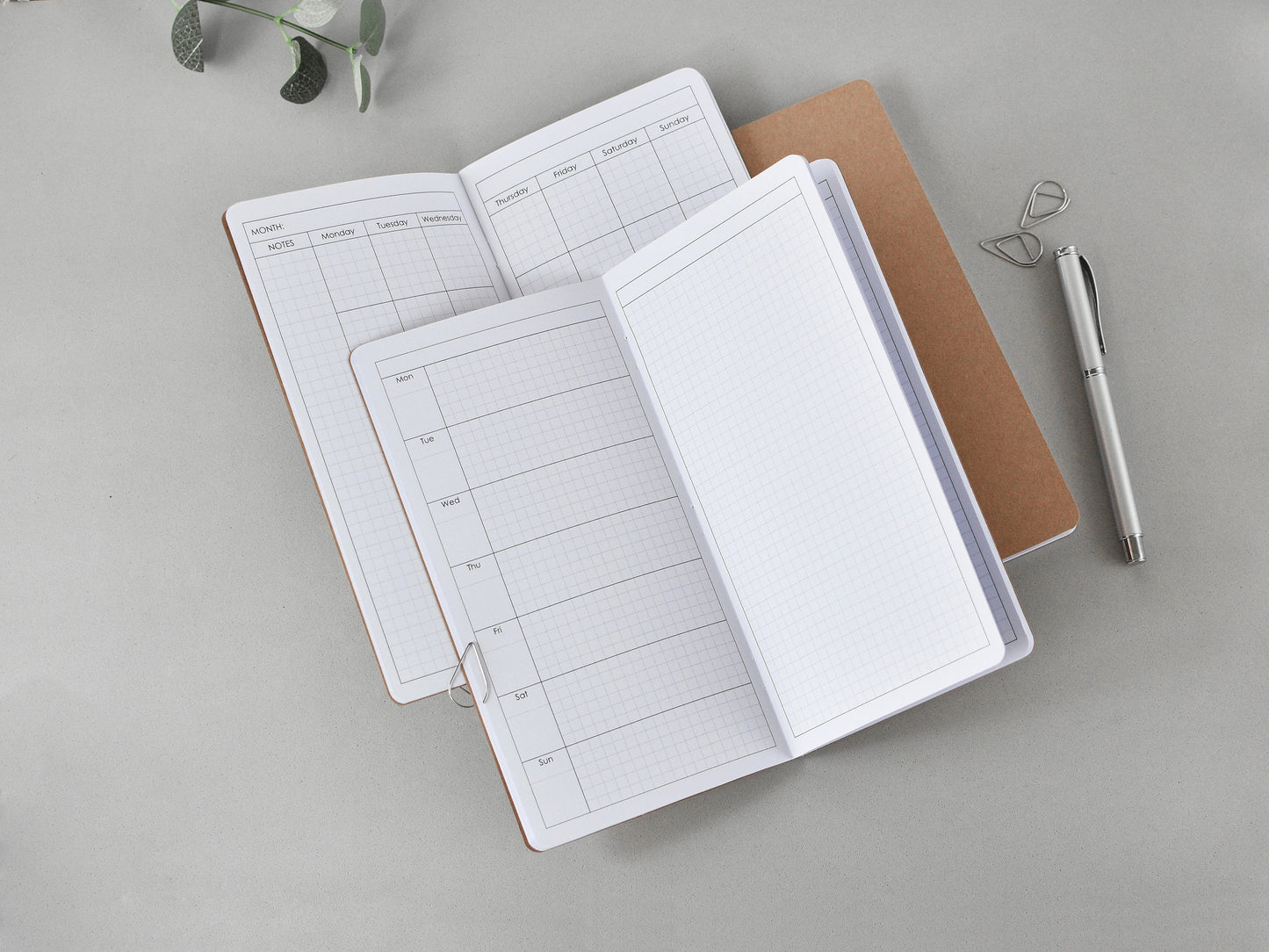 TN regular standard inserts hobonichi style
