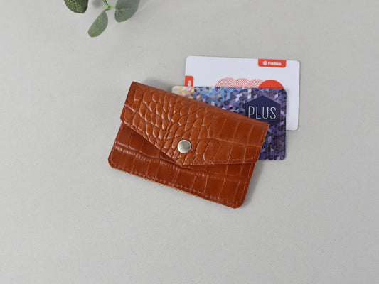Bown leather cardholder