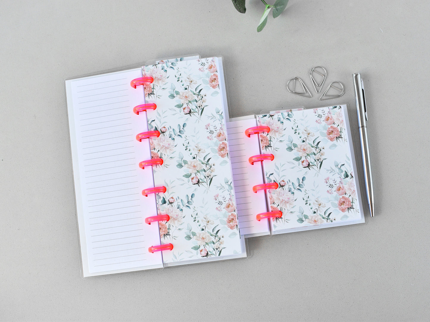 Disc notebooks Skinny mini and micro size