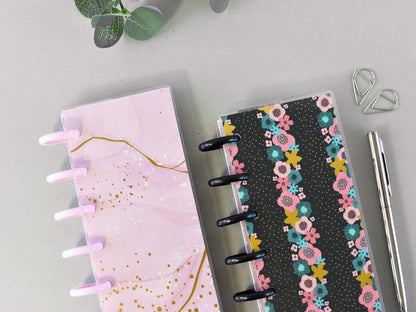 Discbound Planner Notebook 2026 - Monthly & Weekly Agenda (HP Skinny Mini Size)