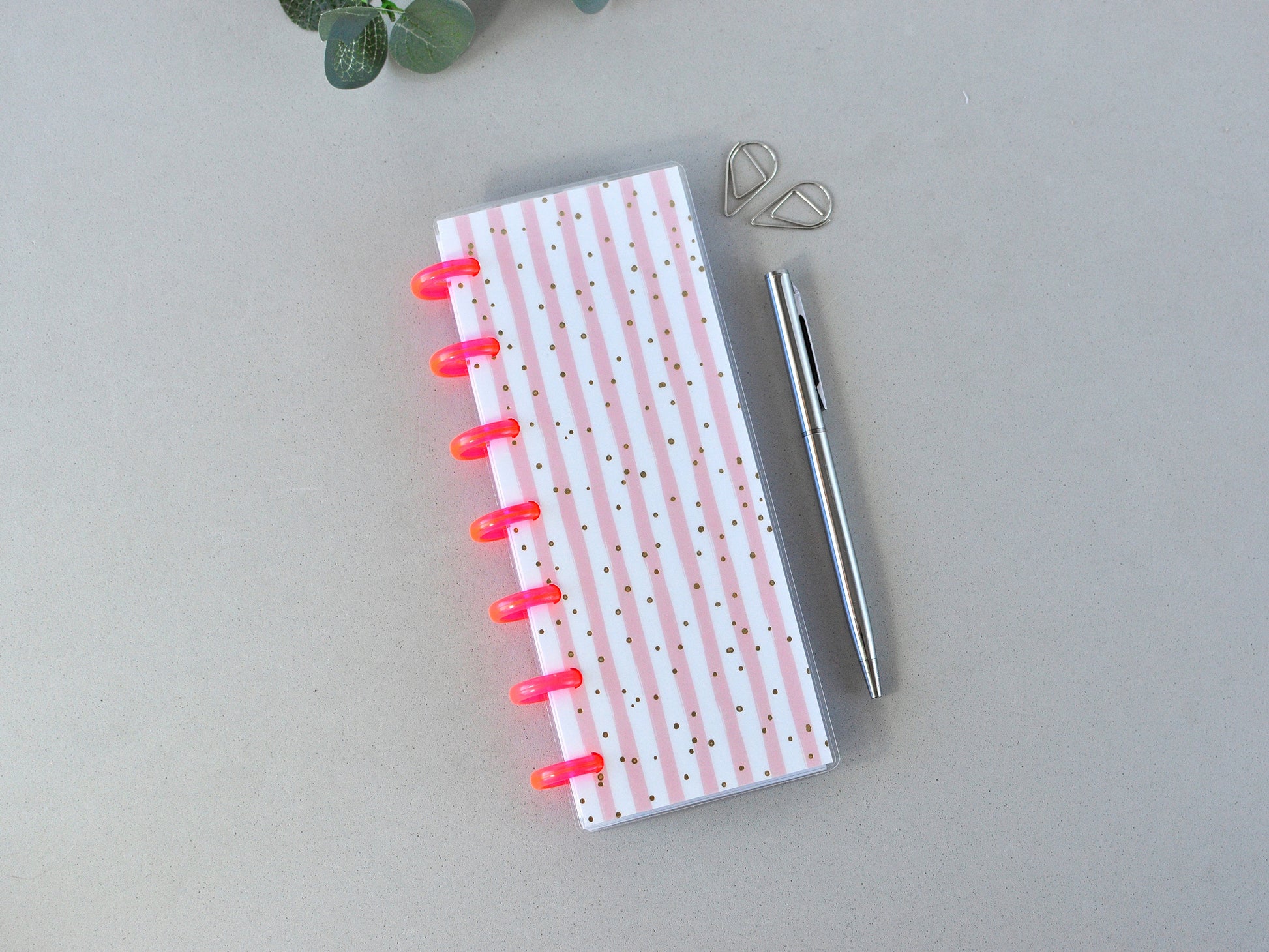 Happy planner skinny mini size agenda