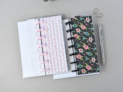 Black and pink dividers for HP skinny mini