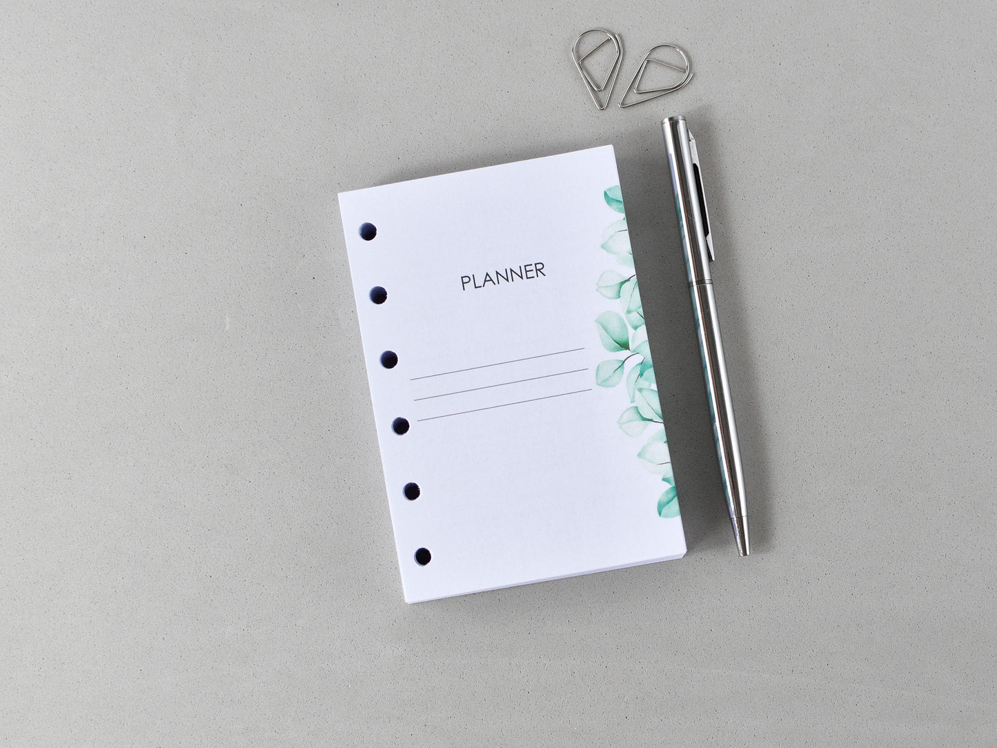 Monthly Weekly Planner Refill Inserts (Pocket Size) / Pc05