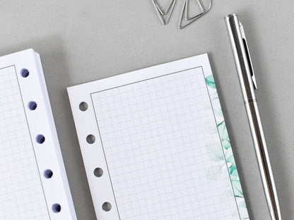 Monthly Weekly Planner Refill Inserts (Pocket Size) / Pc05