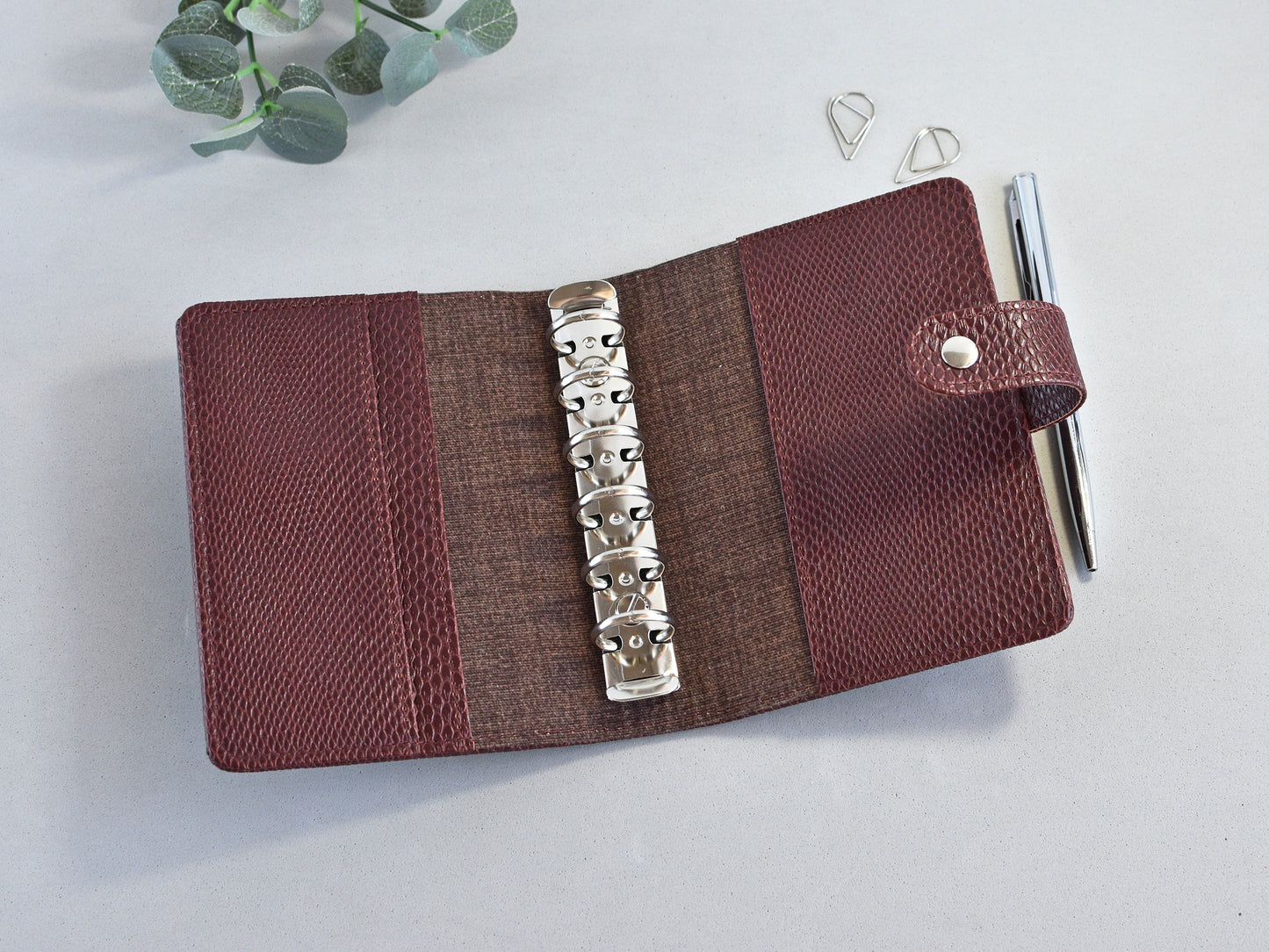 Planner Notebook Cover, Ring Organizer (Pocket Size)