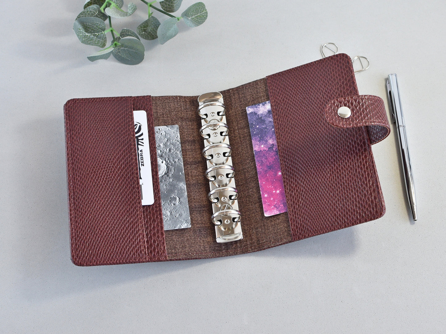 Planner Notebook Cover, Ring Organizer (Pocket Size)