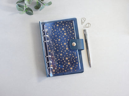 Faux Leather Ring Planner With Inserts (Personal Size)